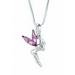 austrian crystal tinker bell necklace