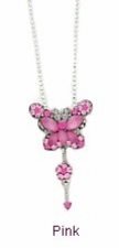 austrian crystal butterfly necklace