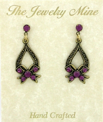 vintage fashion costume earrings