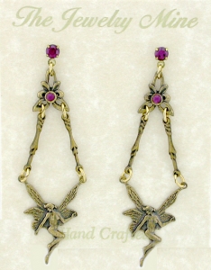 Vintage Reproduction Fairy Earrings