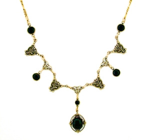 Vintage Look Art Deco Style Necklace