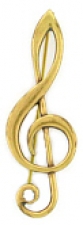 Music Note Fashion Costume Brooch Pin