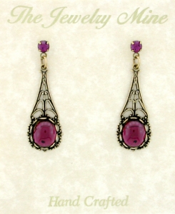 Vintage Victorian Style Filigree Earrings