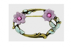 fashion jewelry flower brooch