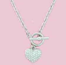 tiffany heart toggle necklace