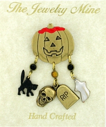 halloween costume fashion brooch